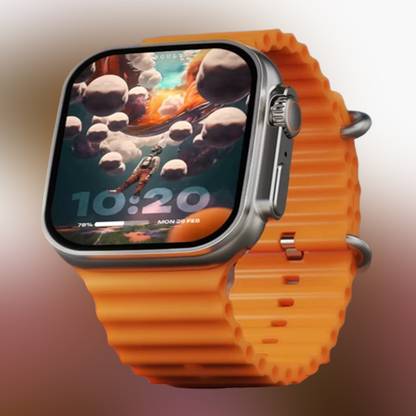 KadWaniya T800 Ultra Smart Watch With Wireless Charging Smartwatch