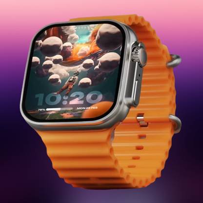 KadWaniya T800 Ultra Smart Watch With Wireless Charging Smartwatch