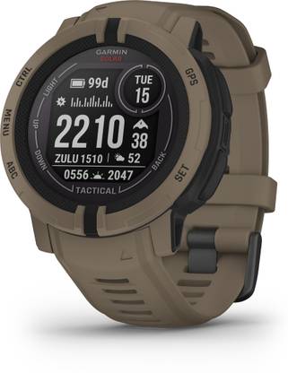 GARMIN Instinct 2 Solar, Tactical Rugged SmartWatch, Multi GNSS, Tracback Routing Smartwatch