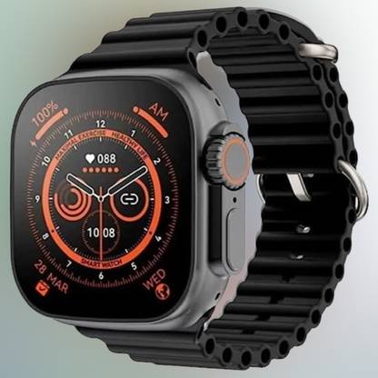 KadWaniya T800 Ultra Smart Watch With Wireless Charging Smartwatch
