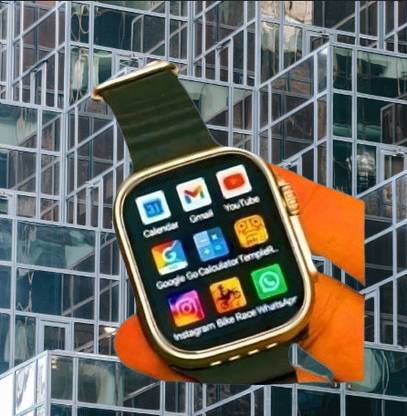 BOOMLY T800 black Ultra Edition smart watch with WiFi GPS T800 5G S8 Sim Card Smartwatch