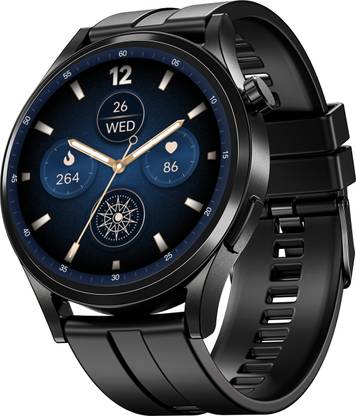 boAt Chrome Horizon, 1.51''(3.83cm) AMOLED Display, Video Watch Face, HRV Tracker Smartwatch