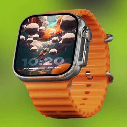 KadWaniya T800 Ultra Smart Watch With Wireless Charging Smartwatch