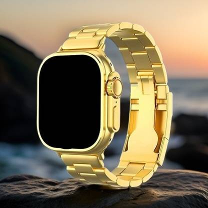 CLUBCLASSY C9 ultra calling smartwatch amoled hd gold series 9 for men and women watch Smartwatch