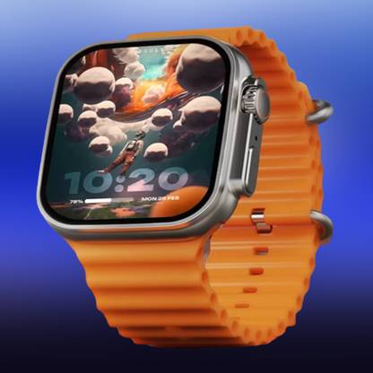 KadWaniya T800 Ultra Smart Watch With Wireless Charging Smartwatch