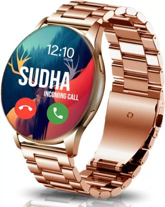 GameSir Active 2 Round Stay Connected with YouTube, Facebook, and Insta Notifications Smartwatch