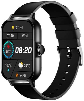 VRUX 1.83" BT Calling, AMOLED Always-On Display, Health Tracking, 200+ Watch Fas Smartwatch