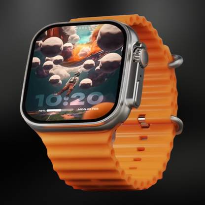 KadWaniya T800 Ultra Smart Watch With Wireless Charging Smartwatch