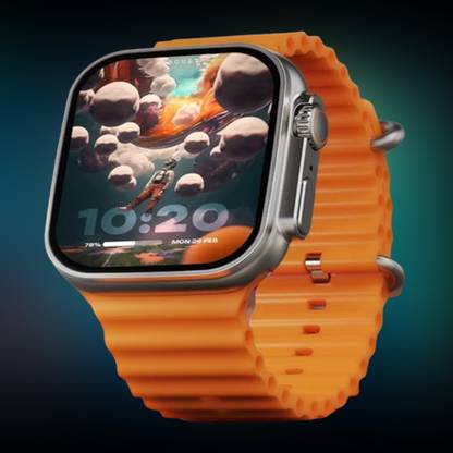 KadWaniya T800 Ultra Smart Watch With Wireless Charging Smartwatch