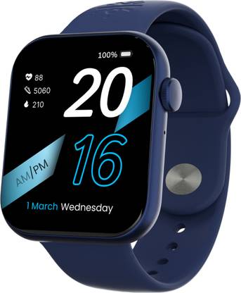 Cultsport Acti T 2.01 HD Display, Single Chip BT Calling, Rotating Crown, 200 WatchFace Smartwatch