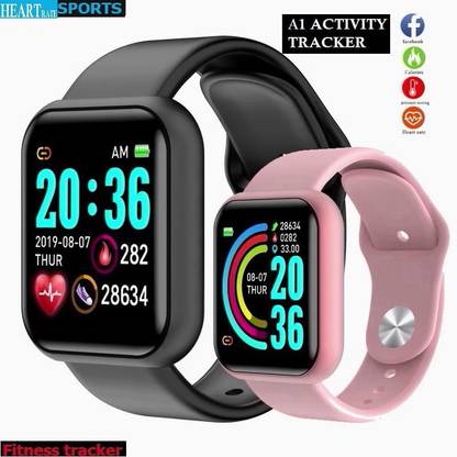 Bashaam D874(A1) MAX SLEET TRACKER MULTI FACES SMART WATCH BLACK (PACK OF 1) Smartwatch