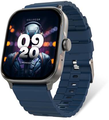Cellecor 1.83" HD Display | 600 NITS | BT-Calling | AI Voice | IP68 WaterResistant Smartwatch