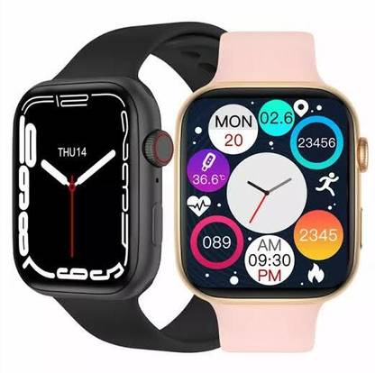 Anetly Pro Max Smart Watch 7 For Men & Women (BLACK, Free Size) Smartwatch