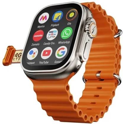 Prahar galaxy T800 Ultra 1.96" AMOLED Display BT Calling Notification & Music, Fitness Smartwatch