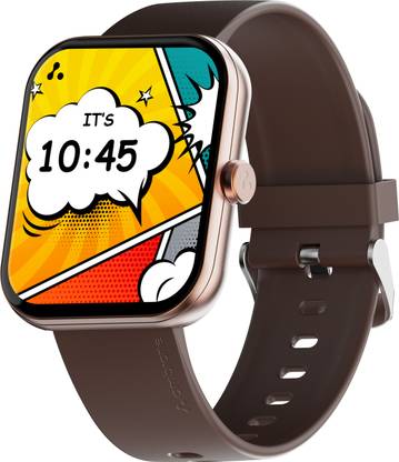 Ambrane Wise Eon Max with 2.01'' Lucid display, BT Calling, with customisable watch face Smartwatch