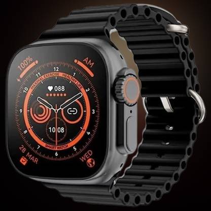 KadWaniya T800 Ultra Smart Watch With Wireless Charging Smartwatch