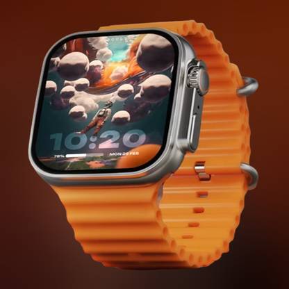 KadWaniya T800 Ultra Smart Watch With Wireless Charging Smartwatch