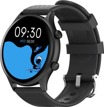 Fire-Boltt Legend Bluetooth Calling with 1.39” Round Dial, Dual Button Technology Smartwatch  (Black Strap, Free Size)