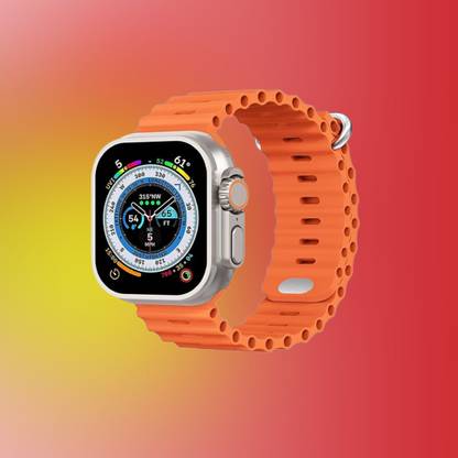 KadWaniya T800 Ultra Smart Watch With Wireless Charging Smartwatch