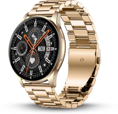 Pebble Metal Pro 1.38" HD Display, BT Calling, Voice Assistant,Health Suite Smartwatch