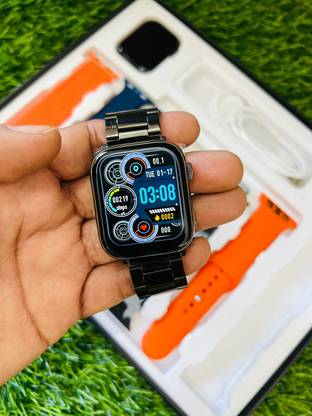 FALAKX 10 in 1 Set Ultra Smartwatch + Airpods Pro with Transparent Screen Guard Smartwatch