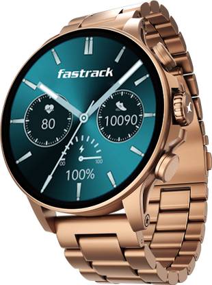 Fastrack Marvellous FX2-1.54|Super AMOLED|1000 Nits|Luxury SS Strap|Premium Fashion Men's Smartwatch