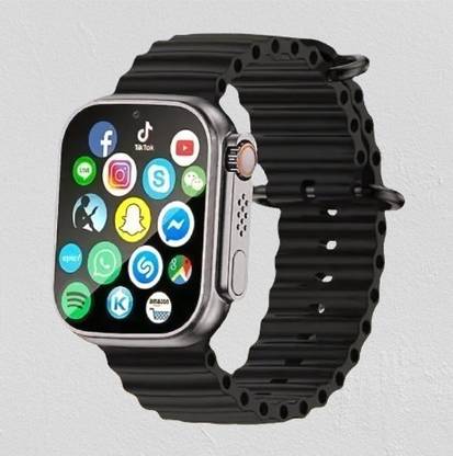 BEST BOOST T800 Pro Max Smart Watch Series 8 For Men & Women (BLACK, Free Size) Smartwatch