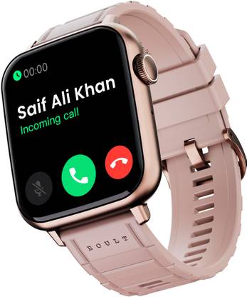 Boult Drift 2 BT , 1.85 HD Screen, Working Crown, Sturdy Metallic Frame, Smartwatch