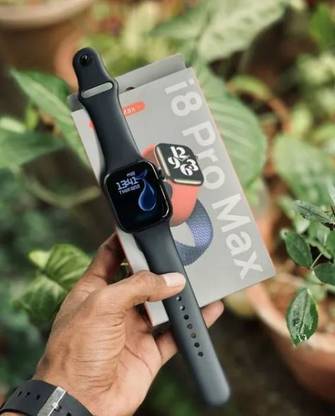 JAMMY ZONES i8 Pro Max Smart Watch Series 8 (BLACK, Free Size) Smartwatch Smartwatch