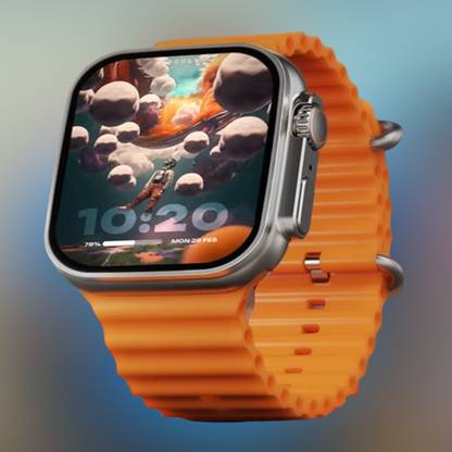 KadWaniya T800 Ultra Smart Watch With Wireless Charging Smartwatch