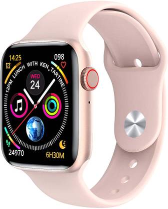 Luxury Gadgets T500 Pink Style Lock Heart rate monitor Step count wallpaper Change Smartwatch
