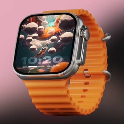 KadWaniya T800 Ultra Smart Watch With Wireless Charging Smartwatch
