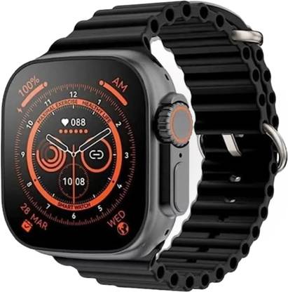 KadWaniya T800 Ultra Smart Watch With Wireless Charging Smartwatch