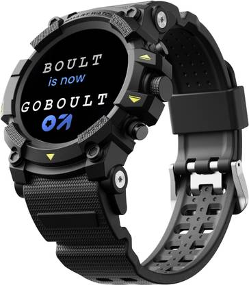 GOBOULT (previously Boult) Thrux 1.39''HD Screen, GPS Tracker, Working Crown Smartwatch