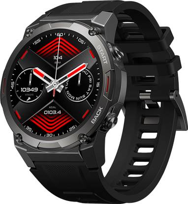 Ciberer BEYOND3 1.43 AMOLED 466x466, Bluetooth Calling, 14 Days, Waterproof, Men Rugged Smartwatch
