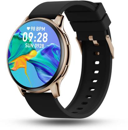 Pebble Cosmos Luxe 2.0 1.43" AMOLED Display with BT Calling and Responsive Watch Faces Smartwatch