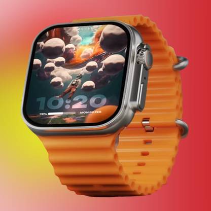 KadWaniya T800 Ultra Smart Watch With Wireless Charging Smartwatch