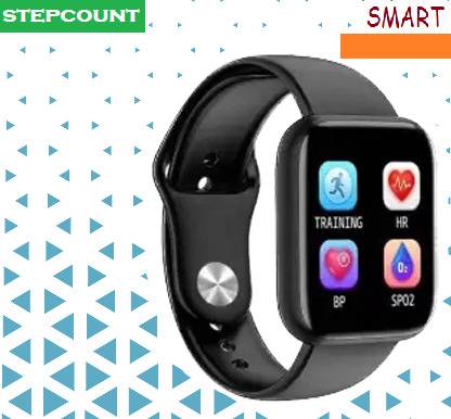 Bymaya VX971_Y68 MAX HEART RATE SMARTWATCH BLACK (PACK OF 1) Smartwatch