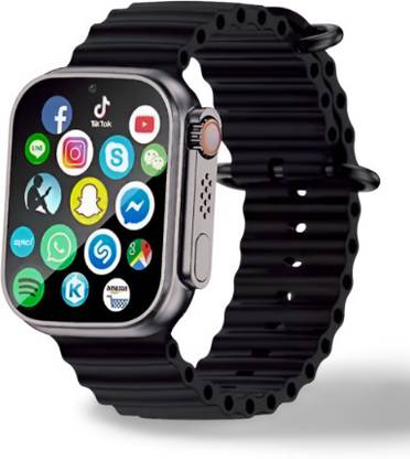 VINEWORD Smart watch T800 Ultra 8 With Wireless Charging & Noise cancellation Smartwatch