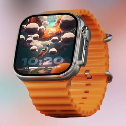 KadWaniya T800 Ultra Smart Watch With Wireless Charging Smartwatch