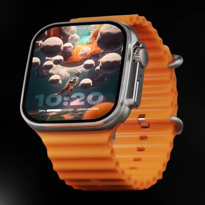 KadWaniya T800 Ultra Smart Watch With Wireless Charging Smartwatch