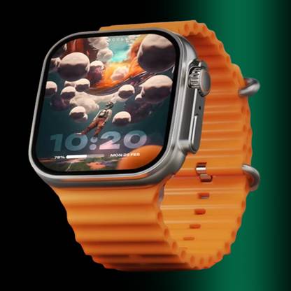 KadWaniya T800 Ultra Smart Watch With Wireless Charging Smartwatch