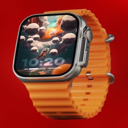 KadWaniya T800 Ultra Smart Watch With Wireless Charging Smartwatch