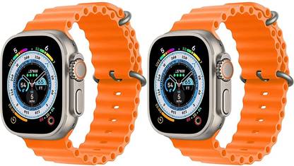 keeva Combo T800 Ultra Biggest Display Smart Watch with Bt Calling Wireless Charge Smartwatch