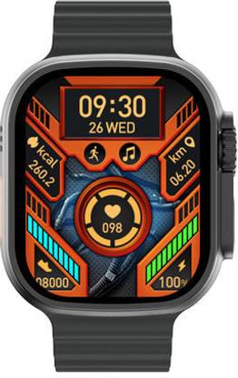 GameSir BT calling Big Screen, Game,Sport, Celender, Calculator, Health-Fitness & Ai NFC Smartwatch