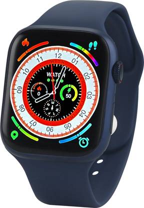 MZ Mwatch 8 (Smart Watch) Wireless Charging 45mm Display Always-On display Smartwatch