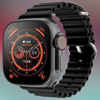 KadWaniya T800 Ultra Smart Watch With Wireless Charging Smartwatch