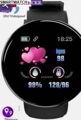 Jocoto AR2464 MAX MULTI FACES ACTIVITY TRACKER SMART WATCHBLACK(PACK OF 1) Smartwatch