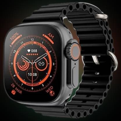 KadWaniya T800 Ultra Smart Watch With Wireless Charging Smartwatch