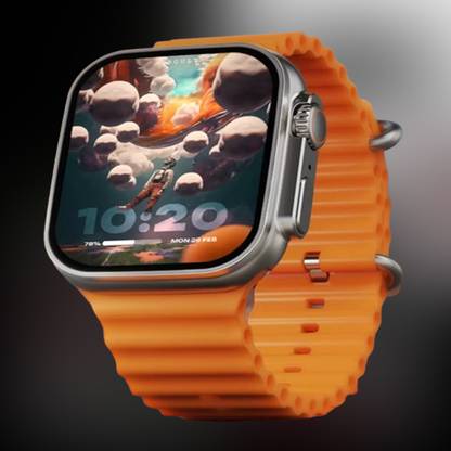 KadWaniya T800 Ultra Smart Watch With Wireless Charging Smartwatch